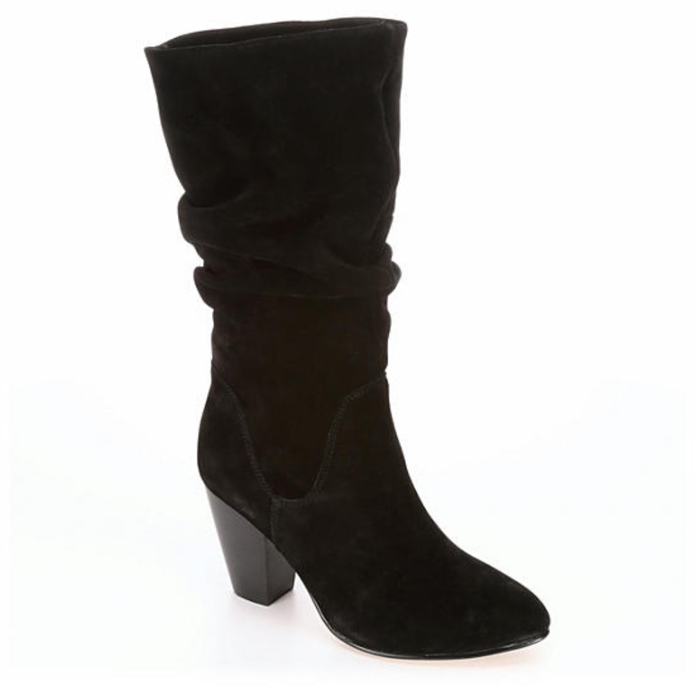 SUEDE FRANCO FORTINI WOMENS LEIGH SLOUCH  BOOTS